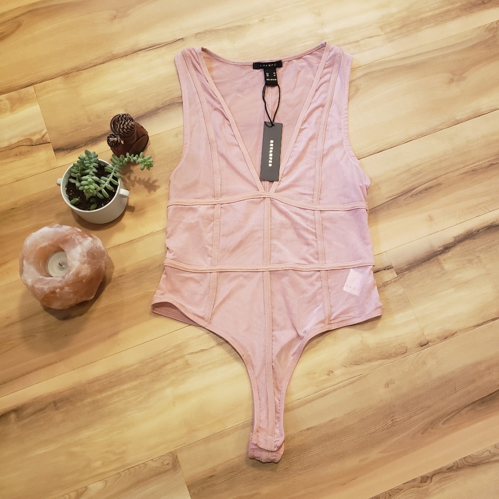 Pink Body Suit (NWT)